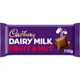 thumbnail image 3 of Cadbury Dairy Milk Fruit & Nut Chocolate Bars 18 x 110g – Smooth Milk Chocolate with Almonds & Raisins, 3 of 5