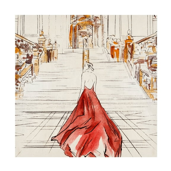 Trademark Fine Art Melissa Wang Feeling Grand I Canvas Wall Art