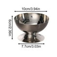 thumbnail image 2 of sentaili Ice Cream Cup, Stainless Steel Serving Dessert Bowls Cups Sauce Bowls Candy Cups, 2 of 8
