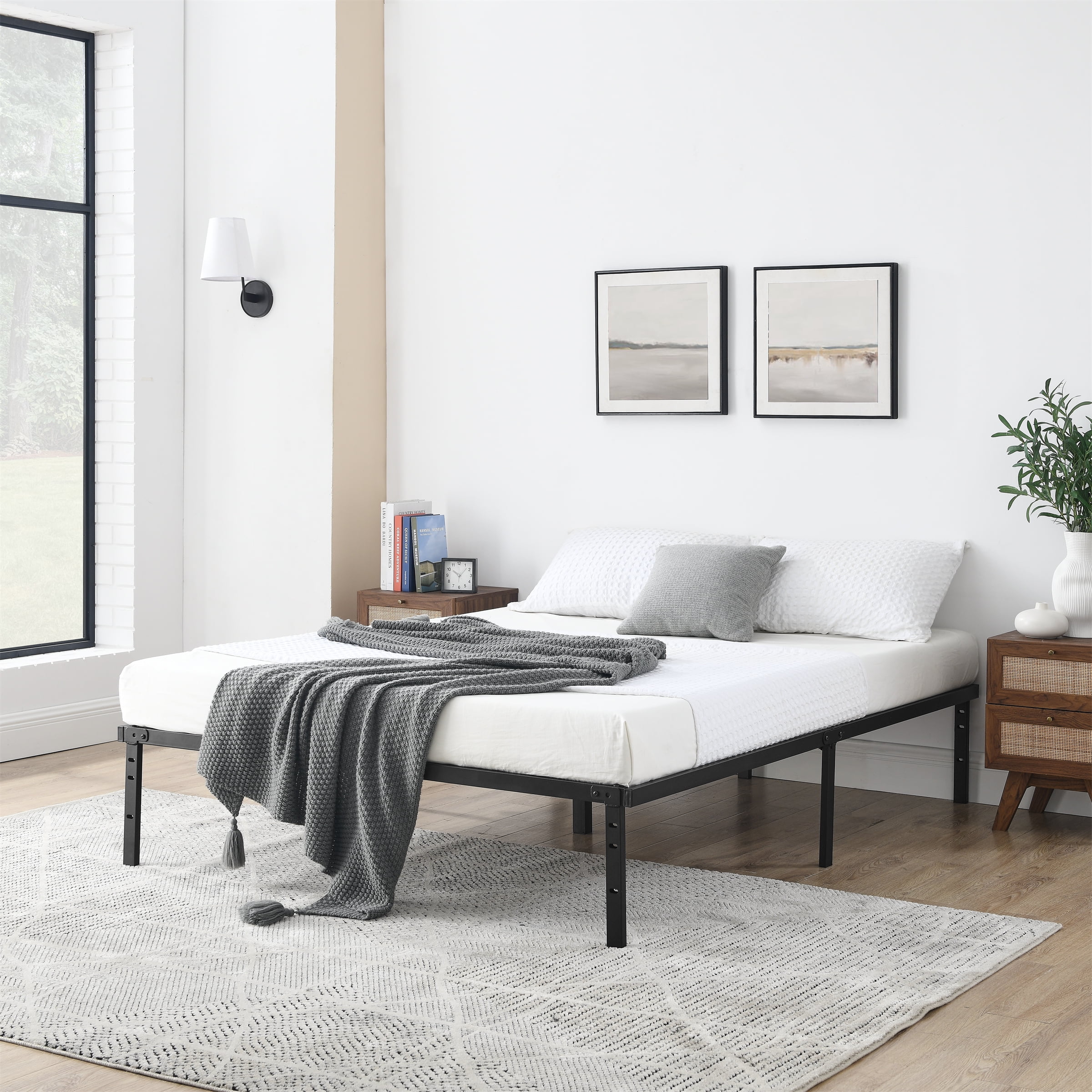 Mainstay queen bed frame discount
