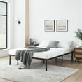 thumbnail image 2 of Mainstays Full 14" Heavy Duty Steel Slat Platform Bed Frame with Storage Space Under Frame, No Box Spring Required, Black, 2 of 12