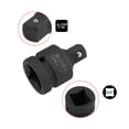 thumbnail image 3 of 2 Pcs 3/4" Drive (F) x 1/2" (M) Reductor de enchufe de impacto para llave de trinquete, hembra a macho, Cr-Mo, 3 of 3