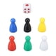 thumbnail image 3 of Dados de juego caras, 30 piezas de ajedrez de 6 colores, juego de dados, piezas de juego de mesa multicolores, experiencia incomparable, 3 of 8