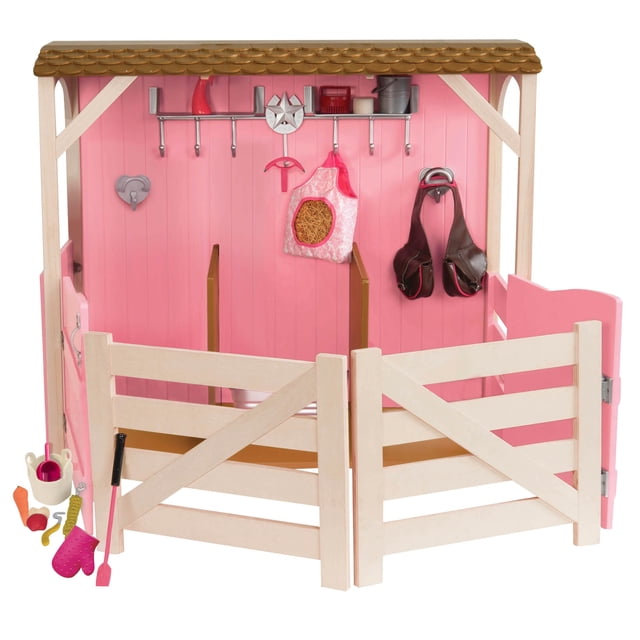 Toy Horse Stable Barn Our Generation BD37880 for 46cm Dolls