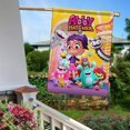 thumbnail image 5 of Abby Hatcher -bandera de jardín temática. Regalo perfecto para fans, amigos y familiares, ideal para actividades al aire libre y decoración de fiestas.45CM*100CM, 5 of 5