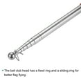 thumbnail image 3 of 4 Feet Extendable Portable Telescopic Handheld Tour Flag Pole, Red, 3 of 6
