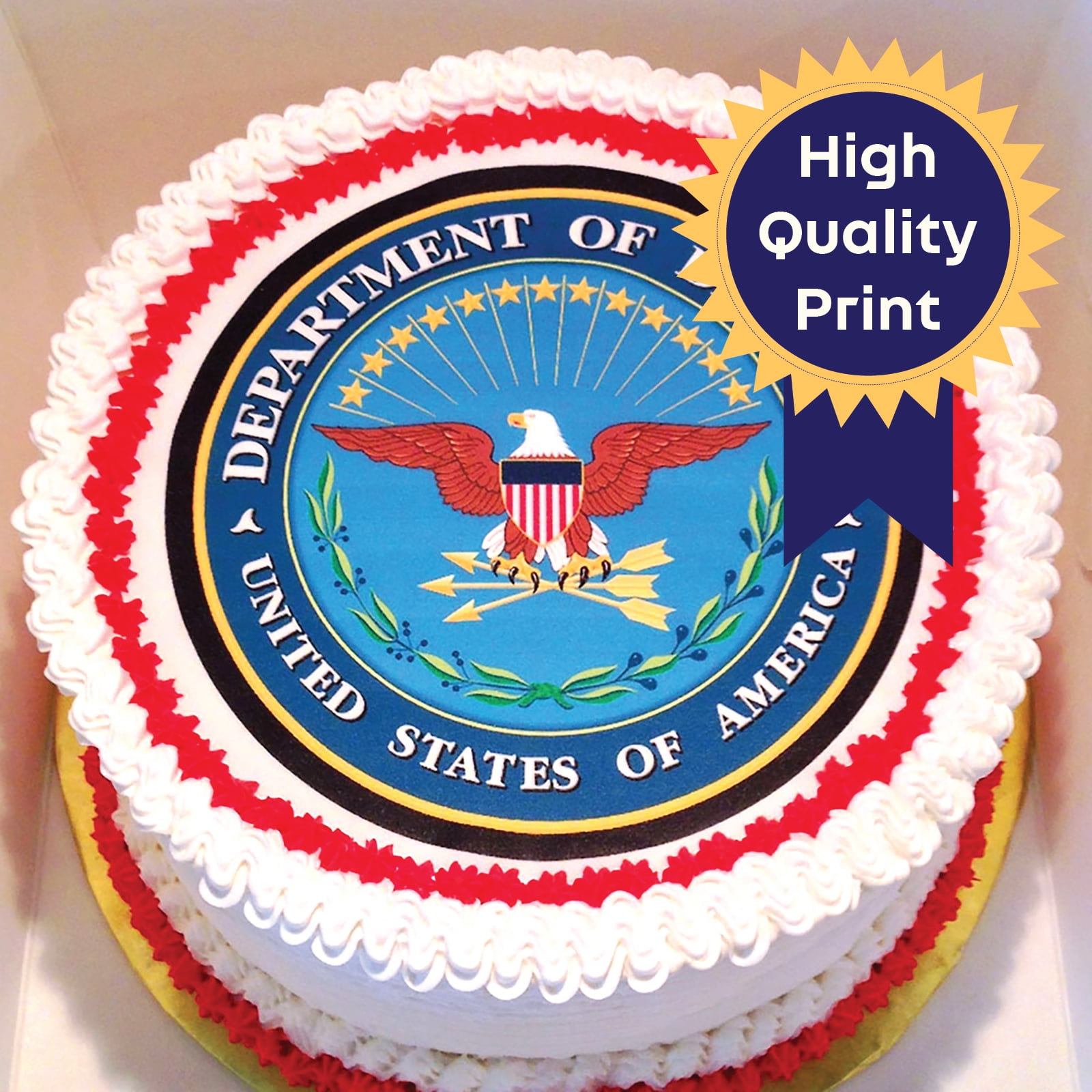 Custom Cake Edible Images, Make your Own Custom Cake Topper Edible Personalized Image (7.5"x10")