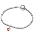 thumbnail image 3 of Charm plata 925 XmasGift02 3Pzas Plata S925 Chapa Colgante Fotoluminiscente Regalo/Gato Plata/Multicolor Caja Blanca 4x4, 3 of 4