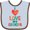Blue and Chocolate, variant on Inktastic I Love My Grandpa Colorful Heart Boys or Girls Baby Bib