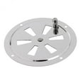 thumbnail image 1 of DYNWAVECA 4x 4 Inch Round Butterfly Vents, Boat Marine Hull Grill Cover Replacement Part for RV - Stainless Steel (), 1 of 6
