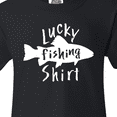 thumbnail image 4 of Inktastic Lucky Fishing Shirt- Fish Youth T-Shirt, 4 of 5