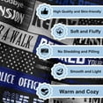 thumbnail image 5 of Police Retirement Gifts, Retirement Gifts for Men Blanket 60"x50", Retired Police Officer Gifts, Police Officer Retirement Gifts, Best Retirement Gifts for Correctional Officer/Cops/Sheriff, 5 of 6