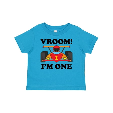 

Inktastic 1st Birthday Racing Car Boys Gift Baby Boy T-Shirt
