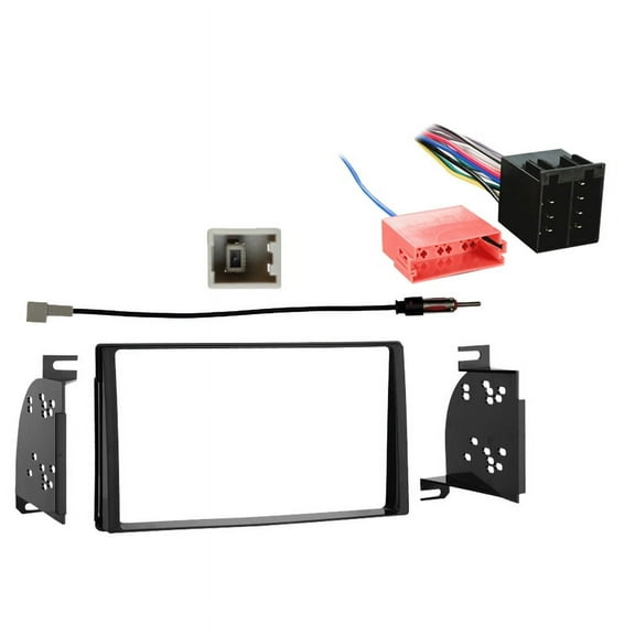 Kia Sedona 2009-2014 Double DIN Stereo Harness Radio Install Dash Kit