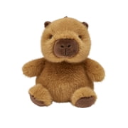 Buttercups Capybara Plush Toy 4.5 inch – Small Stuffed Animal for Kids, Cute Soft Brown Capybara, Mini Collectible Plush Gift