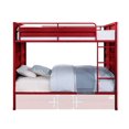 thumbnail image 1 of ACME Cargo Full/Full Bunk Bed in Red, 1 of 6