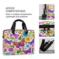 thumbnail image 4 of 16" Laptop Briefcase for Work Travel Laptop Shoulder Bag Carrying Handbag Laptop Case Vibrant and Lively Butterflies, 4 of 8