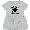 thumbnail image 3 of Inktastic My Aunt Graduated Niece Nephew Girls Baby Dress, 3 of 5