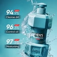 thumbnail image 5 of Gel de ducha, gel de baño para mujeres y hombres Gel de ducha con fragancias marinas frescas para hombres 500 ml Limpia el cuerpo Gel de ducha hidratante y humectante un gel, 5 of 5
