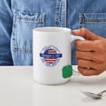 thumbnail image 4 of CafePress - Thank You For Your Service Veterans Day Shirt - 15 oz Ceramic Large White Novelty Mug, 4 of 6