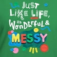 thumbnail image 3 of CafePress - Play Doh Wonderful And Messy T Shirt - Women's V-Neck Dark T-Shirt, 3 of 4