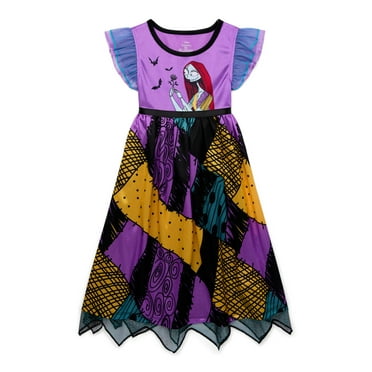 Disney The Nightmare Before Christmas Toddler Girls Fantasy Nightgown, Sizes 2T-5T