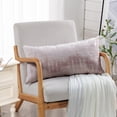 thumbnail image 5 of Home Soft Things Textured Velvet Pillow Covers (Set of 2), - Softpink - 14" x 26", 5 of 6