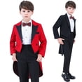 thumbnail image 1 of Vestido para niños Esmoquin para niños Bebé pequeño Anfitrión Boda de niña de las flores Traje de actuación de piano Traje de niño, 1 of 4