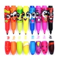 thumbnail image 6 of Scentos Jumbo Scented Markers, 8 Pack, Fruit Fragrances, Super Washable, Kid Approved, Non toxic, Chunky Design for Little Hands, 6 of 8