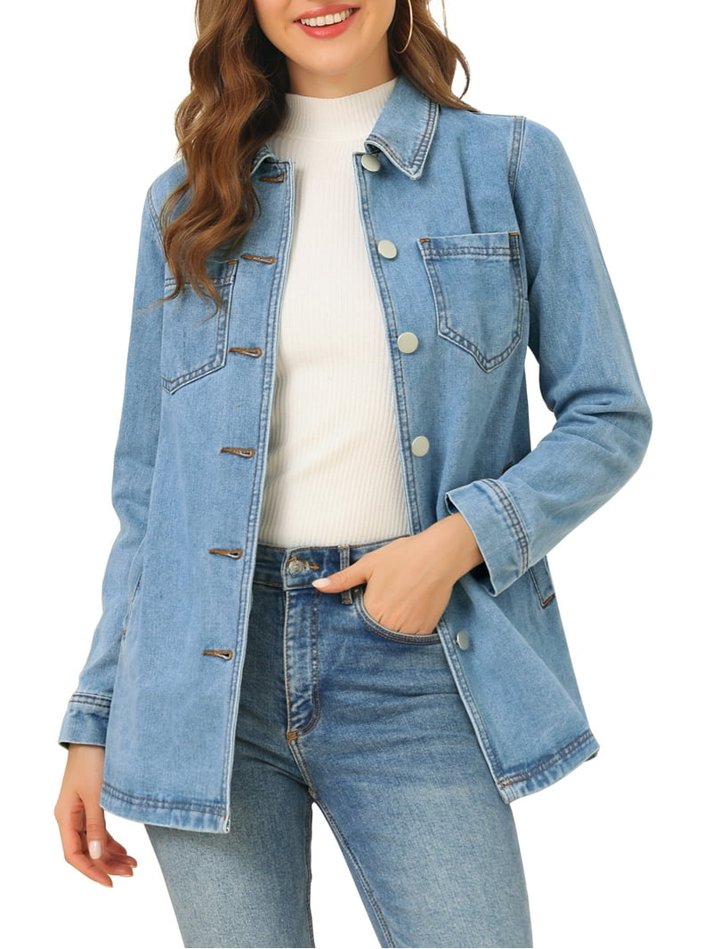 ジャケット・アウター aclent denim jacket Blue Denim_Jacket_Blue_JC7878_db42_