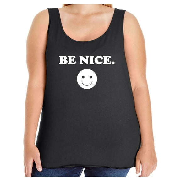 Be Nice Womens Tank Top