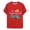 Red, variant on shqvo Toddler Shirts Girls 3t 100th Day Of School Graphic Short Sleeve T-Shirt School Spirit Children's Fashion Holidays Tops Toddler Clothes for Girls