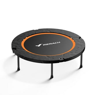 Zupapa 45in Fitness Trampoline, Indoor Rebounder for Adults, Max