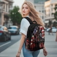 thumbnail image 4 of Psesaysky American Flag Horse School Bags Backpack for Teen Boys Girls Large Shoulder Bookbag with Adjustable Straps Back to School Gifts, 4 of 7