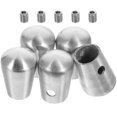 thumbnail image 2 of 5 Pcs Embouts de Main Courante en Acier Inoxydable Embouts de Main Courante Couvre-Main Courante, 2 of 9