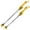 Gold, variant on Bike Axle Quick Release Skewer Front Rear Axle Wheel Hub for Mountain Bike