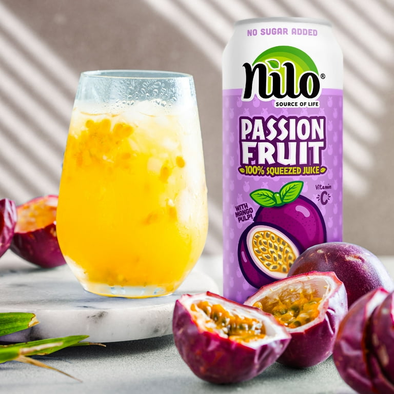 NILO, Passion Fruit Juice, 10.82 fl oz, Pack of 12 - Walmart.com