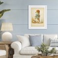 thumbnail image 3 of Stupell Industries Eclectic Maritime Bathing Society Seahorse White Framed Print Under Glass, 17 x 23, by Grotto Studios, 3 of 8