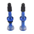 thumbnail image 2 of 2 Piezas De Neumáticos Sin Cámara Para Bicicleta De Ciclismo, Válvulas Presta, Boquilla De Vacío De Repuesto Azul Soledad Válvulas Bike Presta, 2 of 10
