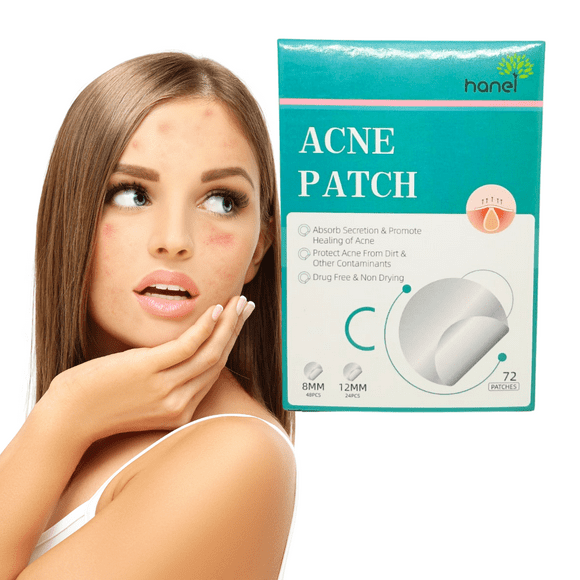 72 Parches Invisibles Cubre Acne Espinillas Granos Facial