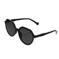 thumbnail image 2 of Miangastore 1 Pair Retro Round Glasses Gray PC For Driving Traveling Unisex Design, 2 of 9