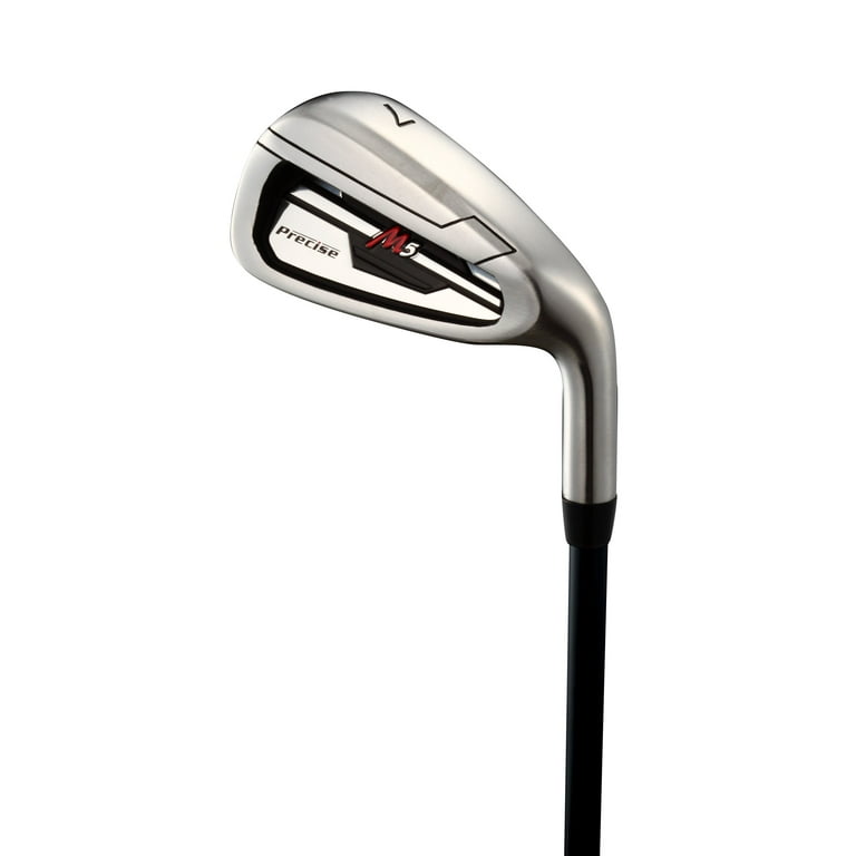 Precise M5 Men's Complete Golf Club Set, Black/Grey/White