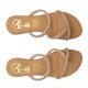 thumbnail image 4 of Sandalias para Mujer Jema 1030 dorado 22.5, 4 of 4