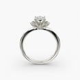 thumbnail image 4 of Amor Jewel 1.9 Ct VVS1/D Marquise Cut Lab Created Simulated Diamond Ring - 14K White Gold Plated Rings Gifts - Side Stone Wedding Engagement Ring for Women's - Daily Wear Diamond Ring for Women's, 4 of 4
