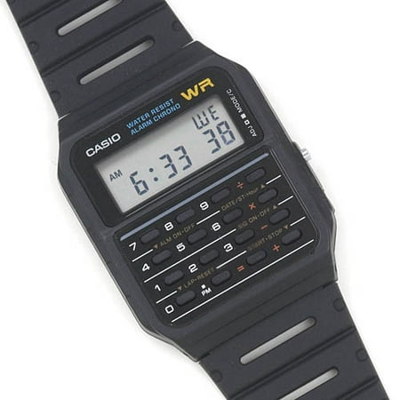 Casio Casio Men S Vintage Calculator And Calendar Watch Ca53w 1 Walmart Com Walmart Com