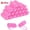 30PCS-0.98Inch, variant on 30 Pieces Foam Sponge Hair Rollers, Soft Sleeping Hair Curler Flexible Hair Styling Sponge Curler, for Hair Styling (0.98 inch/ 2.5 cm, Pink)