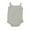 Gray, variant on Riecok Baby Infant Toddler Ribbed Sleeveless Bodysuit Jumpsuit Unisex Solid Color Summer Suspender 0-24 Months Black 0 Month