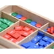 thumbnail image 4 of Caja de madera Stamp Game Elite Montessori con azulejos y bolos, 4 of 4