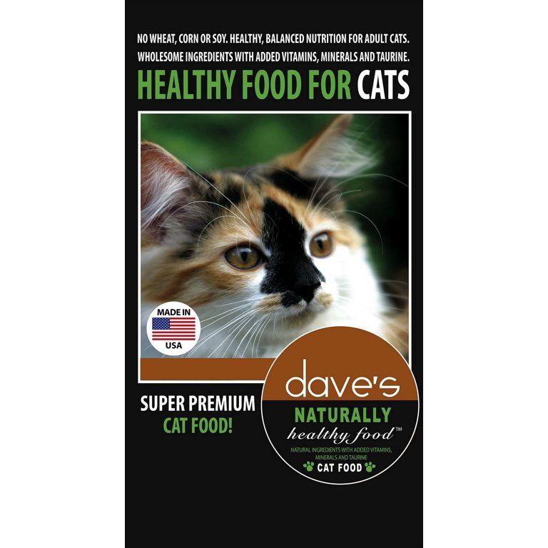 Dave's Pet Food Naturally Healthy Dry Cat Food, Lb bag