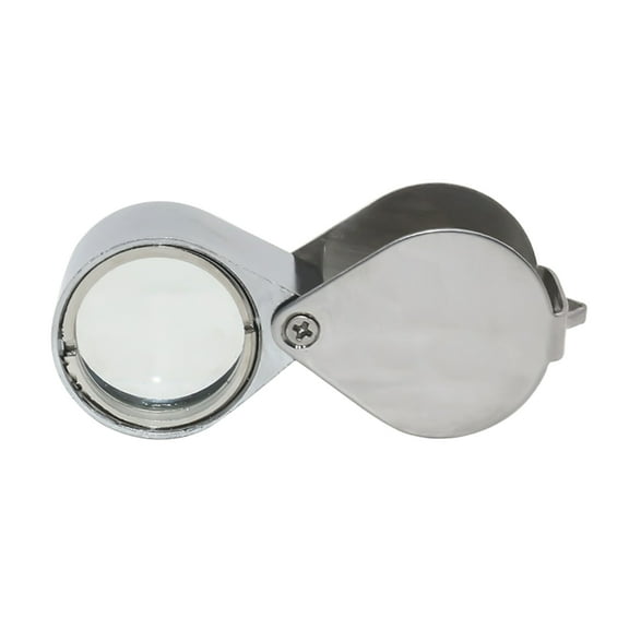 UNTERING Folding-Loupe Jewelry Magnifier Pocket for Gems-Jewelry Jewelers Eyes Rock Stamps Watch Hobbies Antiques-Gems